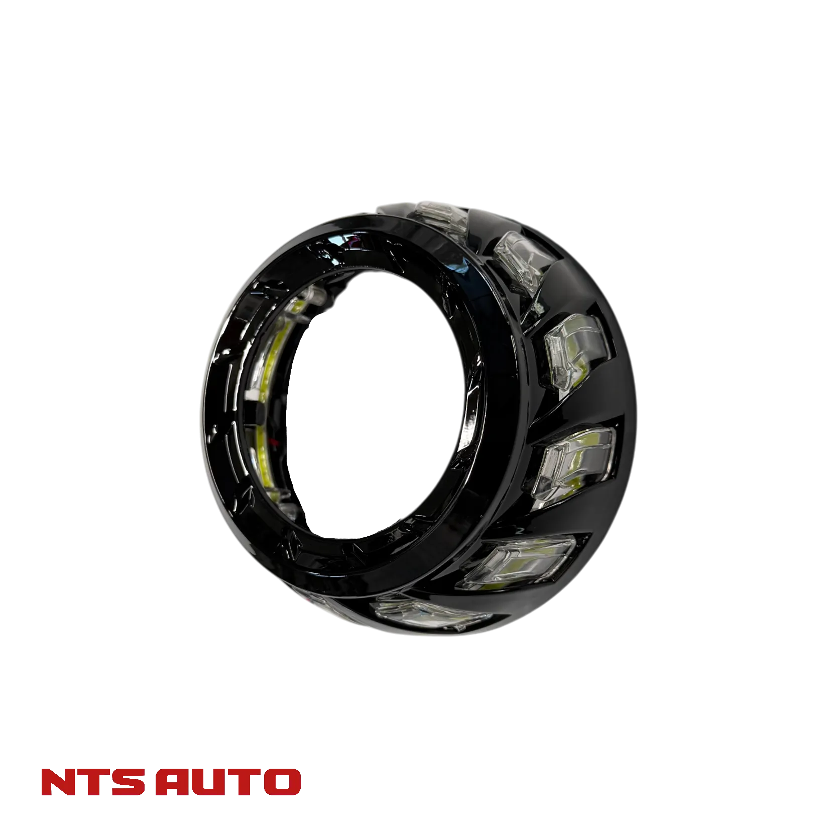 Маски для BI-LED линз 3 дюйма с белым ДХО 42 черный