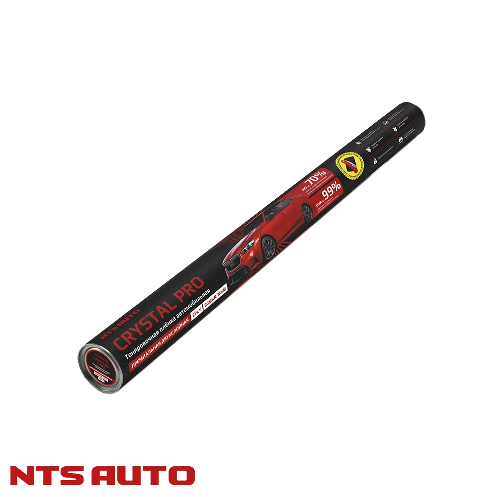 Тонировочная пленка в тубусе 2 мил 5% 0,5мX3м серия CRYSTAL PRO