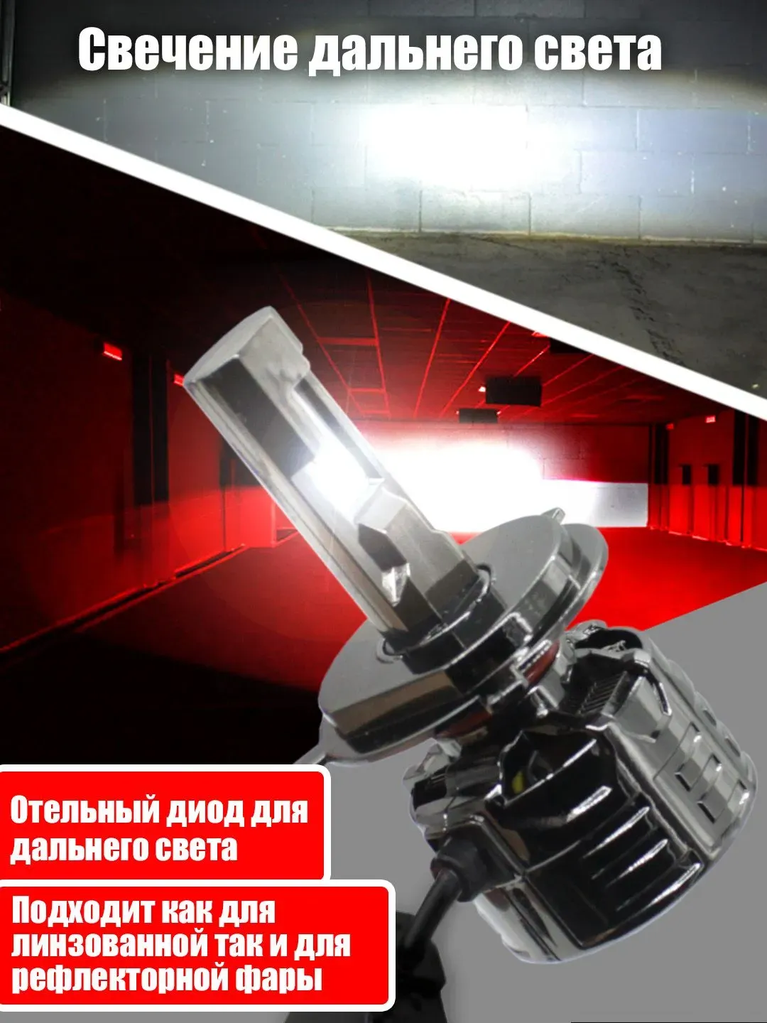 Светодиодные лампы T75 H3