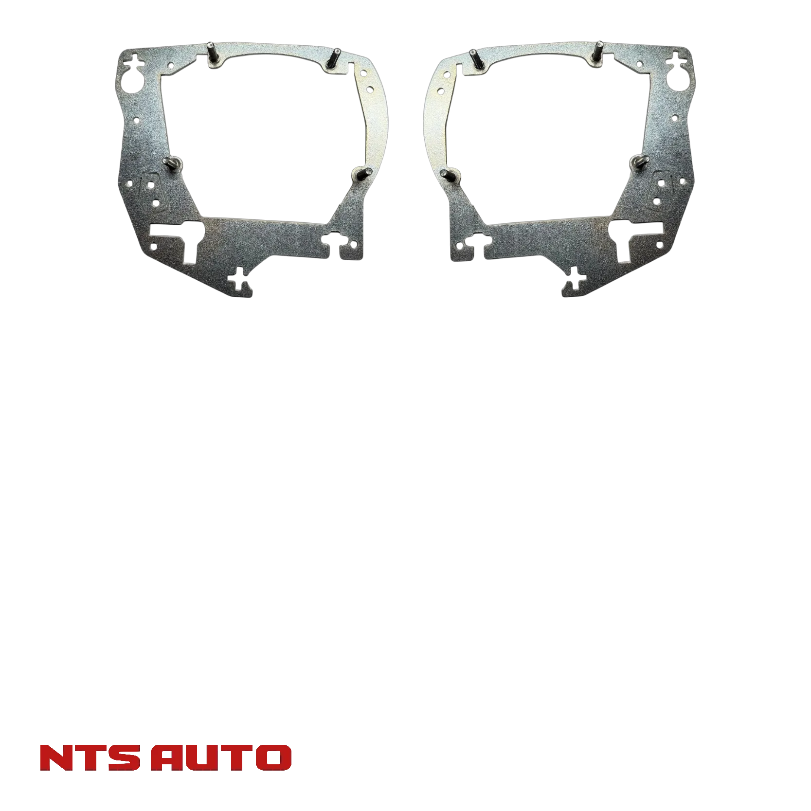 Переходные рамки для BI-LED модулей на Toyota Land Cruiser Prado 150 2017-2022 с LED оптикой